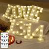 INS LED Alphabet & Number Lights for Weddings, Birthdays, and Proposals