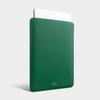 Comfyable Laptop Sleeve 14 Inch Precisely Compatible with MacBook Pro M4 M3 M2 M1 Pro/Max 2024, Genuine Leather Cover Case, Leafy Green