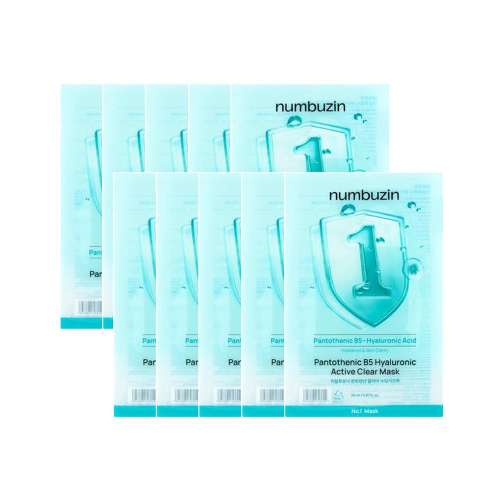 NUMBUZIN No.1–5 Sheet Mask (20 Sheets)