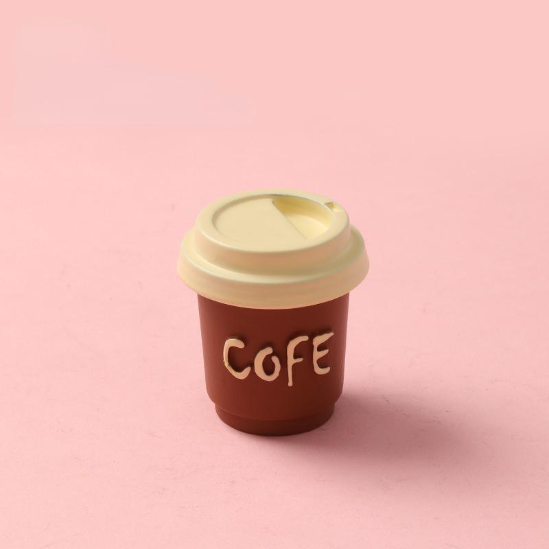 Multi Color Coffee Cup Refrigerator Sticker Creative 3D Magnetic Sticker Magnetic Suction Simulation Decoration