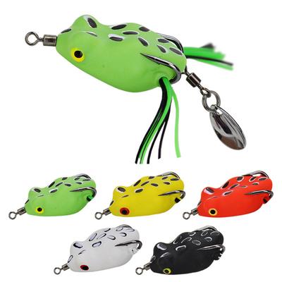 Frog Soft Fishing Lures Kit Fishing Lure Topwater Floating Ray Frog Artificial Bait Killer Winter