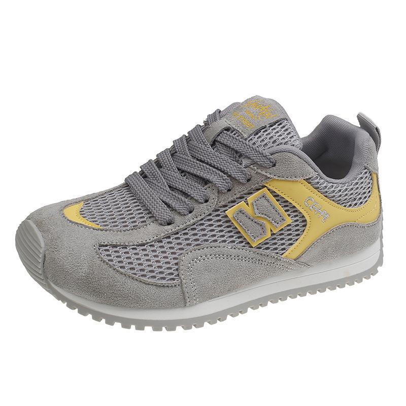 

Retro thick-soled single-mesh breathable Forrest Gump shoes~ 2025 new summer versatile outdoor running casual German training women s shoes. 35