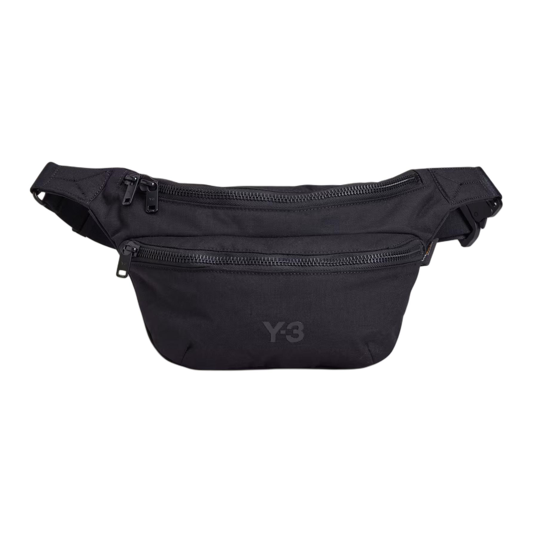 Adidas Y-3 Staple Fashion Versatile Polyester Chest Bag Unisex bags Black JW6221 Black