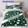 Custom Name,Vintage Sports Pattern Series Pattern Bedding Home Decoration Birthday Gift ( 1 duvet cover + 2 pillowcase, without core),fan merchandise.
