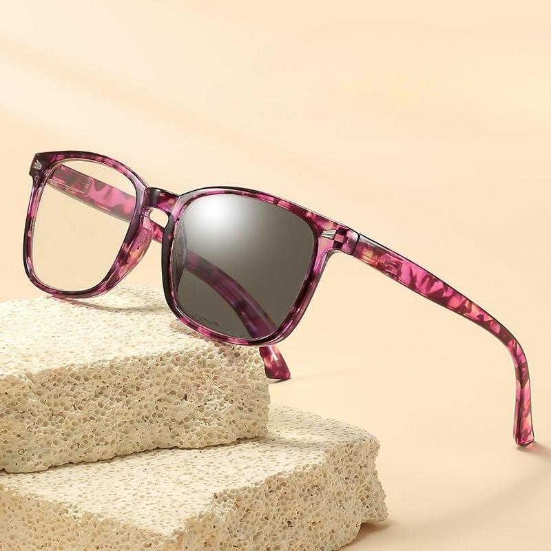 Photochromic Presbyopia Glasses Hd Blue Light Blocking Reading Glasses For Men & Women Fashion Print Uv-Protective Eyewear