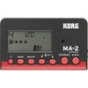 KORG MA-2 Metronom (Černá červená) - Ideální pro dechové kapely, orchestry, kytaru, zpěv, a cappella a individuální cvičení. 100 hodin nepřetržitého provozu