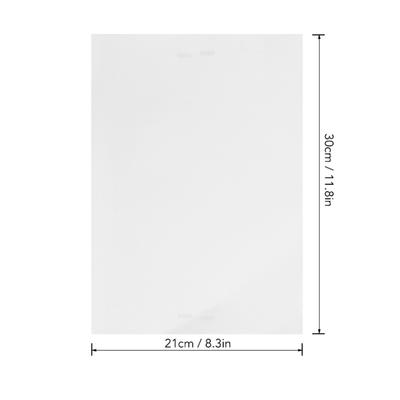100 Blatt A4 Thermopapier 210x297mm Hochglanz Druckpapier für Angebote Briefe Rechnungen