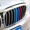 Fit 17-20 BMW5 G30/G31 M-SPORT Design 3-Color Kidney Grille Clip Stripe with 9 Slats