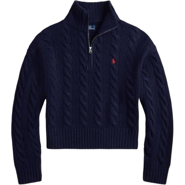 Polo Ralph Lauren Cable Knit Turtleneck Sweater Women sweater 211972130-004