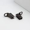 1 Pair Metal Bag Transformation Side Clip New Not Fade Detachable Purse Connector Buckle Punch-free Bag Connector Clip
