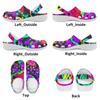 Printed Breathable EVA Clogs Unisex Lightweight Slip On Garden Shoes Beach Pool Home Bathroom Summer Sandals Lightweight Wear