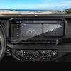 Anti-Glare Matte Screen Protector for 2024 2025 Jeep Wrangler (Sport/Willys/Sahara/Rubicon/High Altitude/Rubicon 392) 12.3In Touchscreen, 9H Tempered