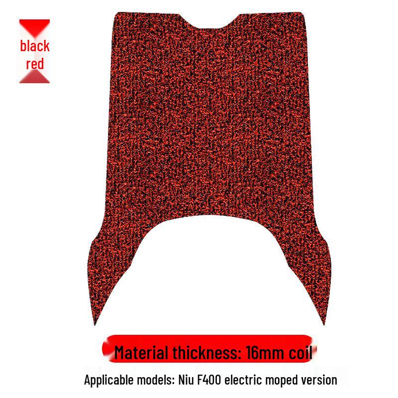 Niu F400 Electric Motorcycle Waterproof Non-slip Silk Ring Foot Pad