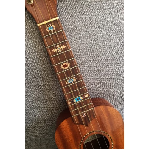 Jockomo Ukulele Position Mark Inlay Stickers, Native American Ethnic (NA)