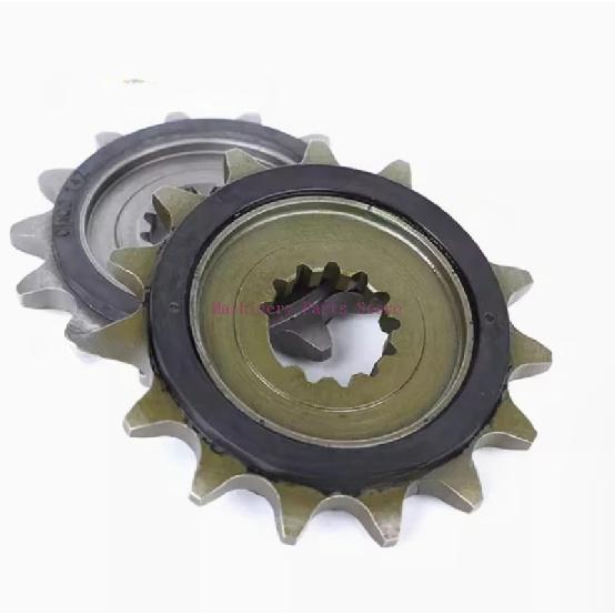 15T For CFMOTO 450MT 450mt 450 MT Small Silent Durable Motorcycle Front Sprocket Chain Wheel Front Fly Wheel Pinion