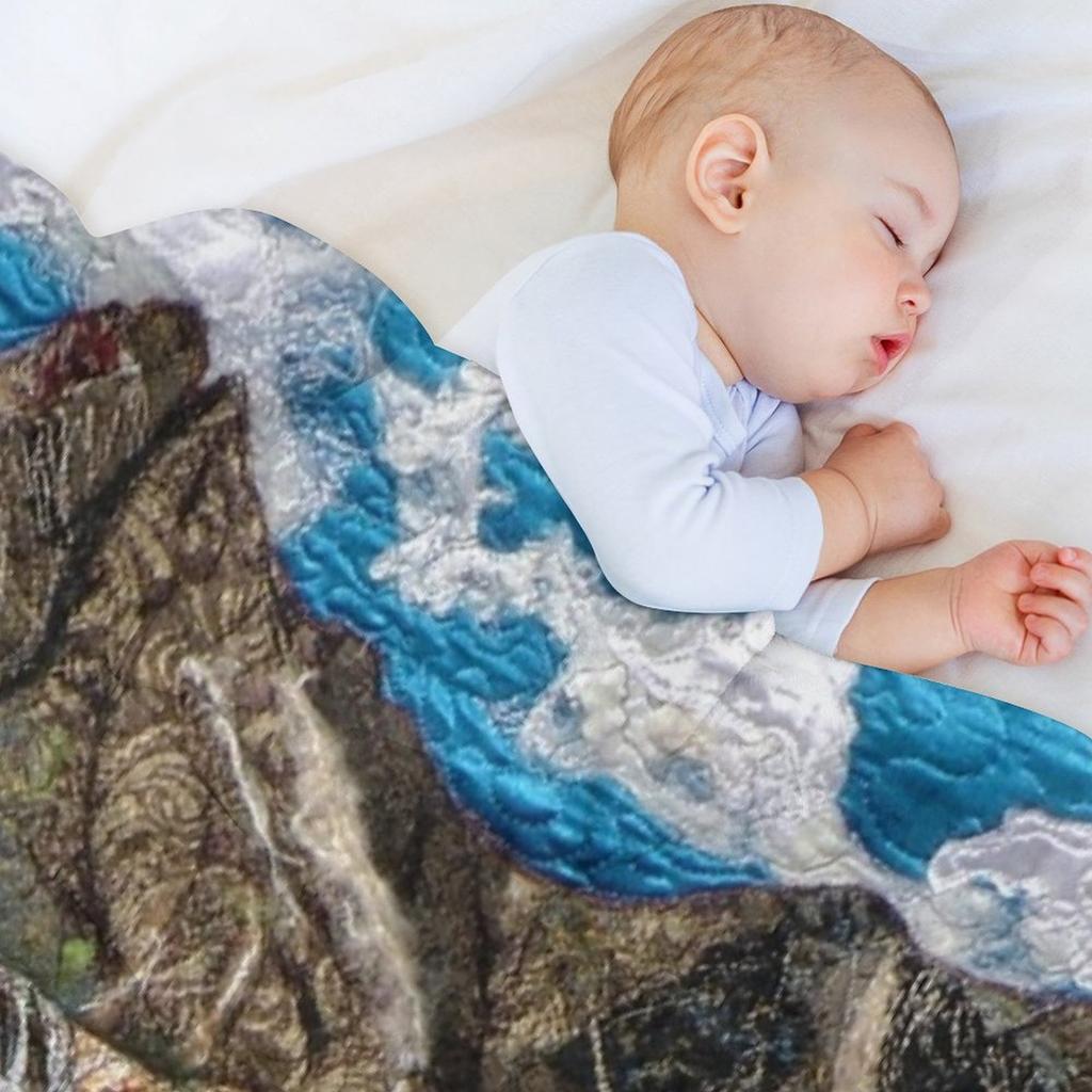 Magische Fairy Pools Überwurfdecke Schlafsack für Winter Strand Einzeldecken