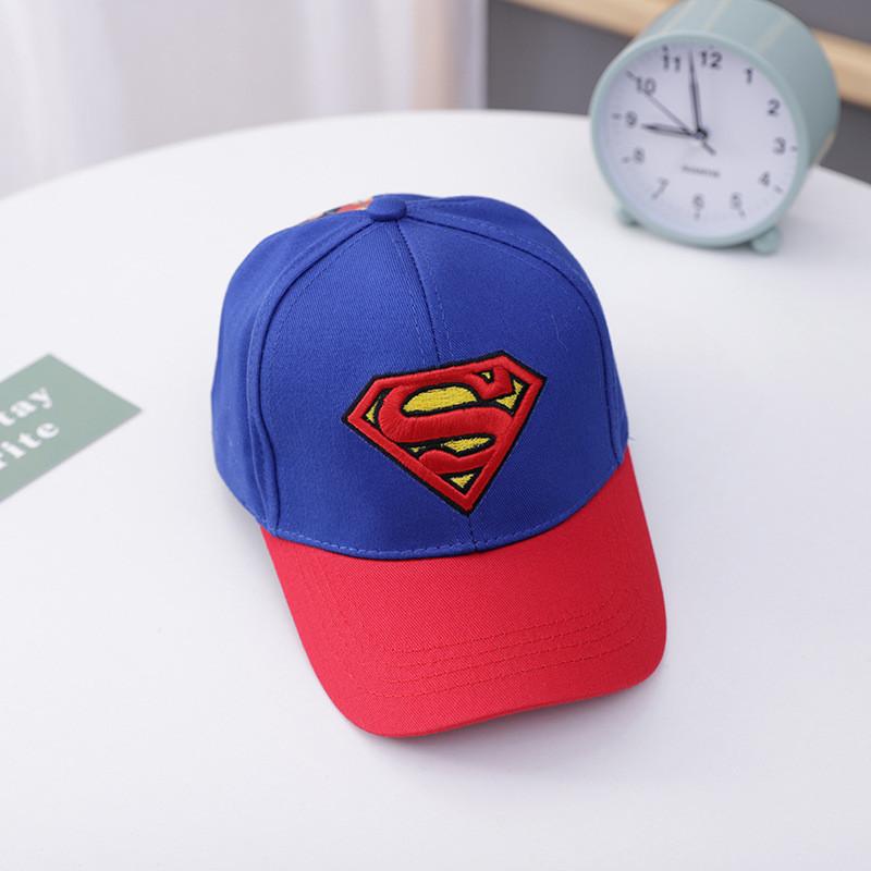 

Batman Superman Kids Baseball Cap With Breathable Cotton And Brim Short Superman