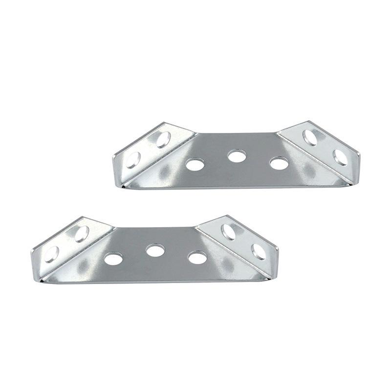 Thickened 90-Degree Three-Sided Angle Iron Connector Bracket