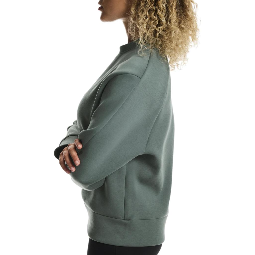 On Focus Tech Crew Knit Sports Pullover Lg Sleeve Sweatshirt Women sweatshirt 1WF30380153