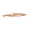 CARTIER JUSTE UN CLOU 18K Gold Bangles Unisex Rose Gold B6048100