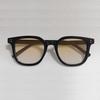 2025 Retro Chic Tea-Colored Sunglasses - Unisex Trendy Vintage Style with Prescription Option