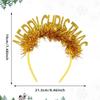 New 2027 New Year Headband Christmas New Year'S Eve Party Headgear Internet Celebrity Photo Props Children Adult Headnamd