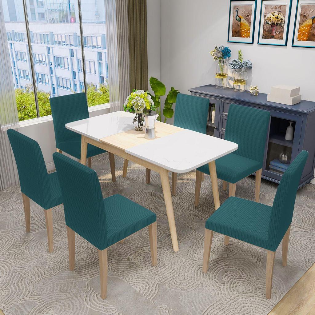 Stuhlbezug 1 Stück Haushalt Universal Tischhockerbezug elastischer einteiliger Stuhlbezug