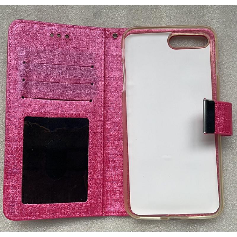 Apple Iphone 7 Plus Leder Handyhülle Mit Kohlefaser Material Stoßfest Ständer Magnetisch Für Geschäftliche Nutzung