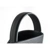 [High-quality] Genuine Leather Single Shoulder Portable Large-capacity High-end Sense Imported Light Drop Lychee Pattern Cowhide Commuter Bucket Bag