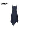 ONLY Women's Lyocell Denim A-Line Strappy Dress