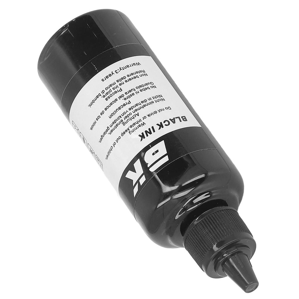 100ML Capacity Printing Ink Bottled High Purity Refill Ink Replacement for HP Printer Black