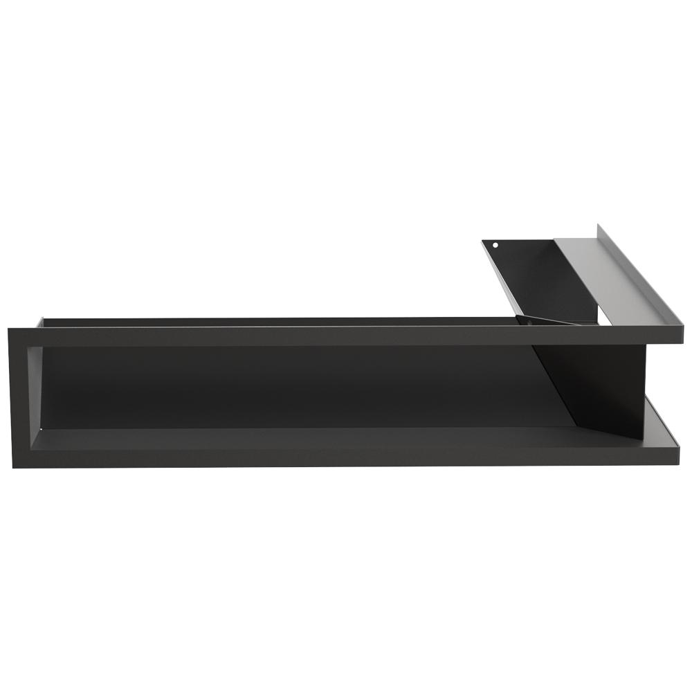 Vent Cover LUFT corner 56x56x12 black