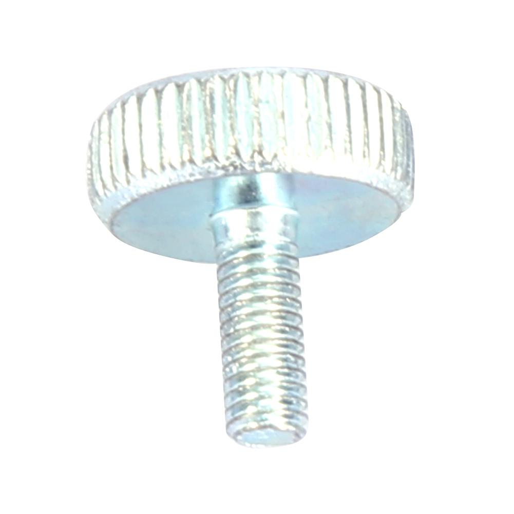 5pcs M3 Zinc Plated Carbon Steel Flat Knurled Head   Thumb Screws (M3*5)