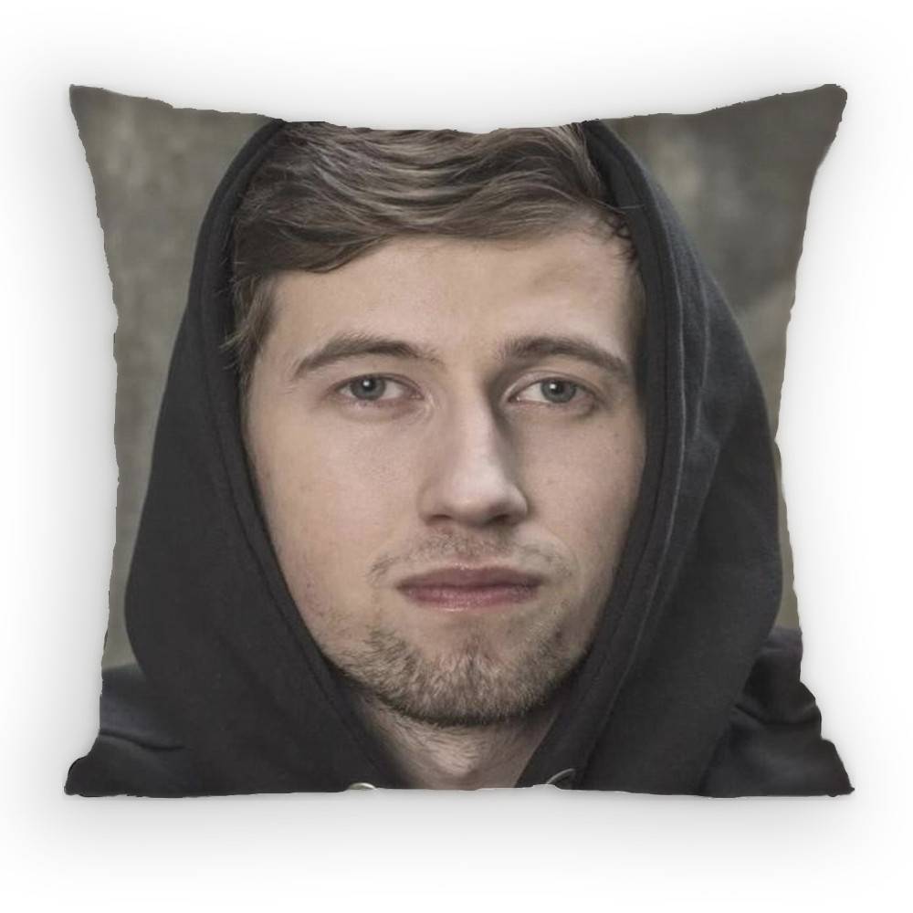 AAlan Walker DJ Pillow Case Sofa Living Room Bedroom Headboard Backrest Cushion Square Cushion Nap Time