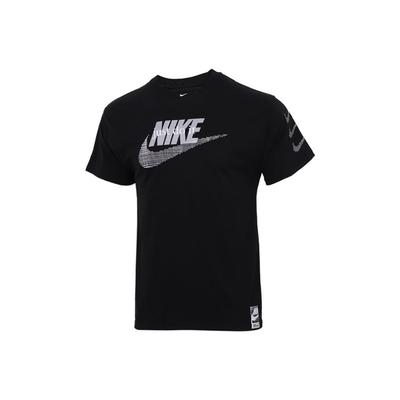Sportswear Vintage Print T-Shirt Men Tops Black CW0376-010