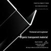 A4L PVC Menu Display Stand: Acrylic Table Card Holder for Commercial Advertising