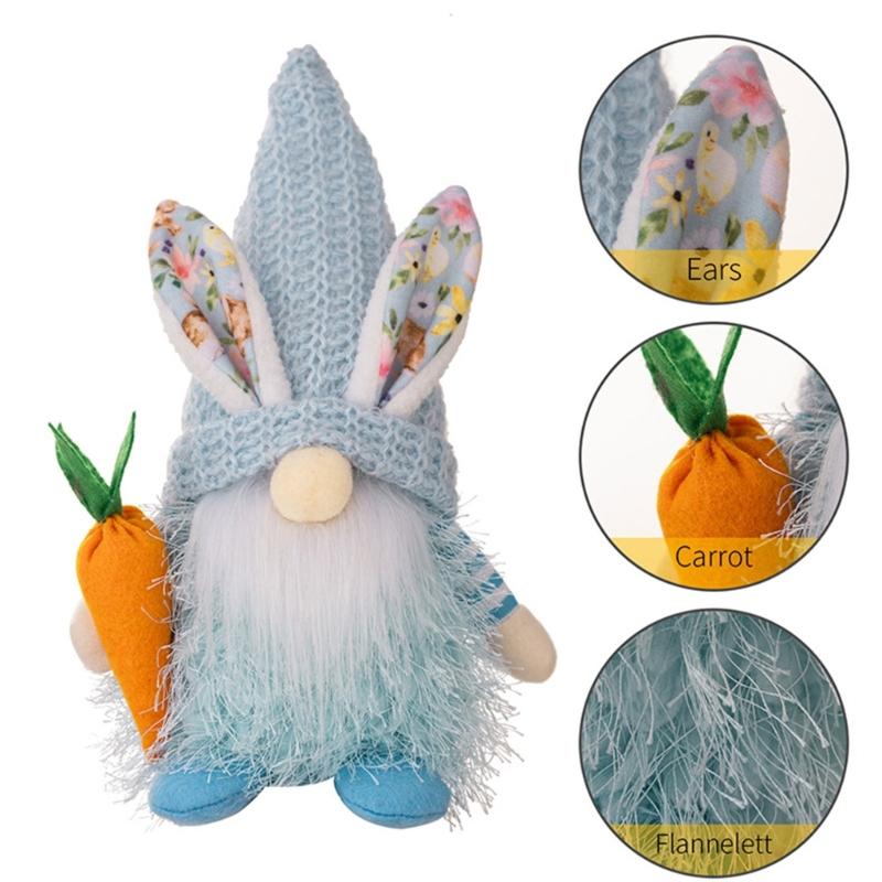 Gnomes Plush Decorations for Festival Home Decorations Facelesses Doll ,Easter Gnomes Ornaments Stuffed Gnomes Plushies