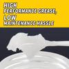 Car Grease 100g Lubricant Car Care With Brush Multi Purpose Grease For Sedans Suvs Door Garage Bike Bearing Wheel Break Track