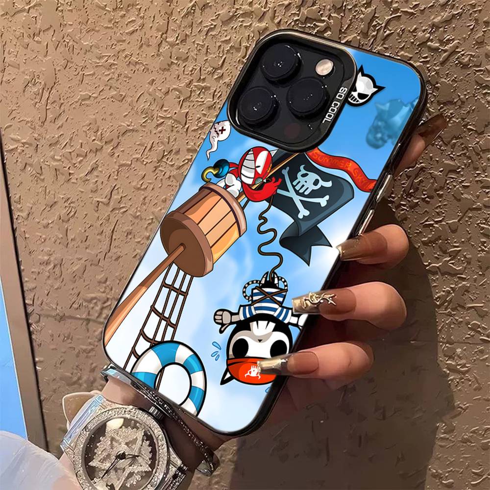 

DADA Devil Color Phone Case For iPhone 17 16 15 14 13 12 11 Pro Max Plus Pro Shell iPhone 16 pro