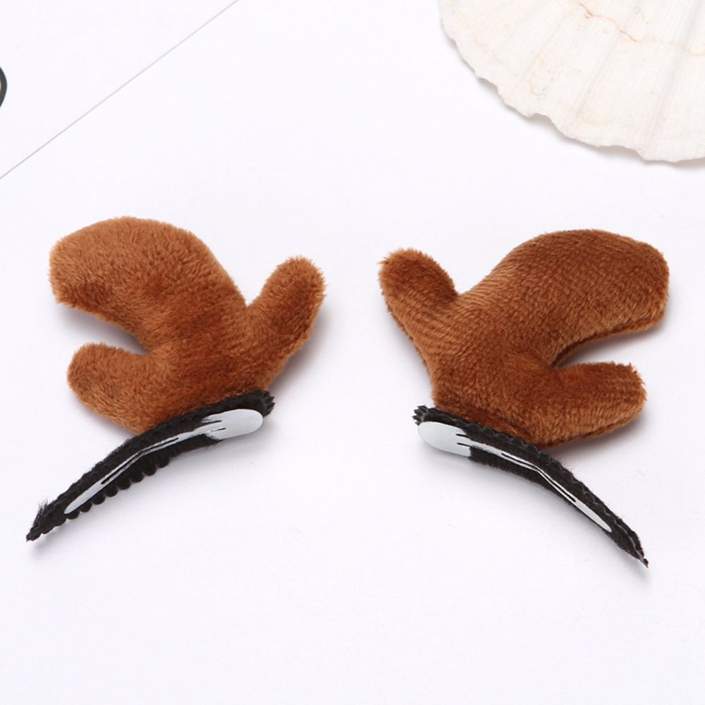 Cloth Zinc Zinc Alloy Christmas Hair Clip Korean Style Headwear Kids Hair Accessories Christmas Hat Hairpin