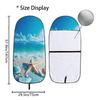 Universal Gym Car Seat Towel Cover - All-Season Front Seat Protector for Workout 