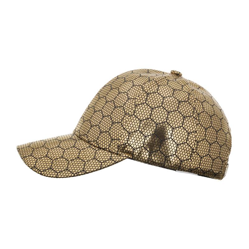 Spring Autumn Hexagon Gold Silver Baseball Cap Male Outdoor Sunscreen Sun Cap Female Ponytail Panama Cap Visor Hats Snapback Hat