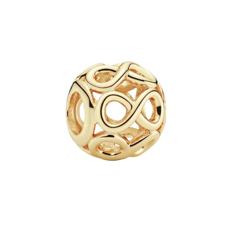 Nuevos Originales Brillantes Dorados Tortuga Serpiente Copo de Nieve Colgantes Charms Cuentas DIY Joyería para Mujer Regalo Cuentas Aptas para Pulseras