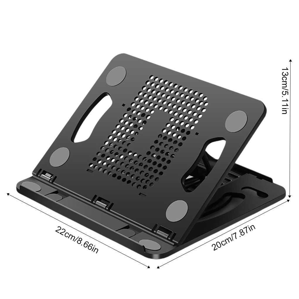 Kunststoff Tablet Handy Halter Ergonomisch Klappbar Halter Wärmeableitung Drehbarer Winkel Verstellbare Halterung 15kg Gewichtslast