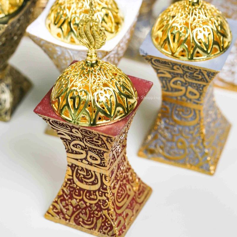 Arabien Traditioneller Kohle Räuchergefäß/Räucherwerk Adlerholz Sandelholz Innenraum Räucherwerk Reinigt die Luft Beseitigt Gerüche und Hilft beim Schlafen