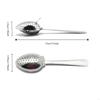2 Piece Stainless Steel Tea Strainer Spoon Long Handle Tea Infuser Sieve Tea Filter Spoon  Spices