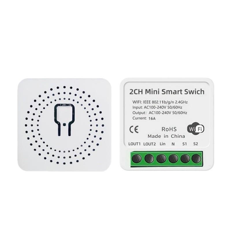 WiFi Dual-Control Smart Circuit Breaker & Graffiti Concealed Remote Light Switch