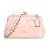Coach Kisslock 22 Solid Color Leather Chain Bag Cloud Bag Shoulder Crossbody Bag Women bags Cherry-Blossom-Pink C2875-IMPPK