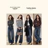 BETU High-Waisted Wide-Leg Denim Jeans