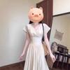 French Retro Coffee Break V-neck Short-sleeved Dress Women's Design Sense Temperament Elegant Waist and Thin Big Skirt Long Dress